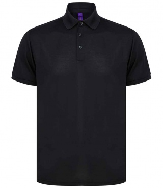 Henbury H465 Recycled Polyester Piqu Polo Shirt